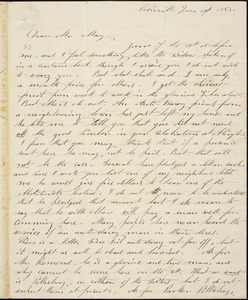 Letter from Seward Mitchell, Cornville, [Maine], to Samuel May, 1853 June 19th