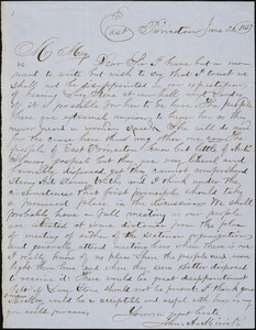 Letter from John A. Mirick, East Princeton, [Massachusetts], to Samuel May, 1853 June 21