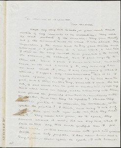 Letter from Walter Channing, Boston, [Massachusetts], to Maria Weston Chapman, 1842 Nov[ember] 29
