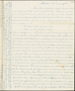 Letter from Esther Moore, Philadelphia, [Pennsylvania], to Maria Weston Chapman, 1843 [February] 14
