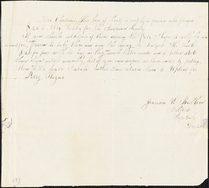 Letter from Joanna K. Ballou, Milford, Hope Dale, Massachusetts], to Maria Weston Chapman, 1842 Dec[ember] 20