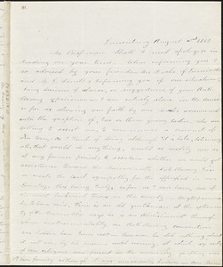Letter from Elvira Kimball, Luneburg, [Massachusetts], to Maria Weston Chapman, 1843 July 15