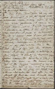 Letter from James Miller M'Kim, Philadelphia, [Pennsylvania], to Mary Anne Estlin, 1853 Oct[ober] 18