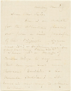 Letter from Harriet Beecher Stowe to James Thomas Fields, 1866 Jan[uary] 5