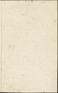 Letter from William Watkins, Balt[imore, Maryland], to William Lloyd Garrison, 1835 Sept[ember] 30th