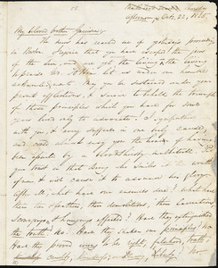 Letter from George Thompson, Marblehead Beach, [Massachusetts], to William Lloyd Garrison, 1835 Oct[ober] 22