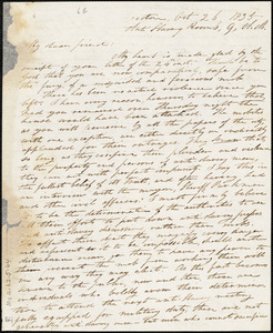 Letter from Isaac Knapp, Boston, [Massachusetts], to William Lloyd Garrison, 1835 Oct[ober] 26