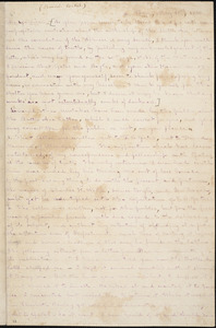 Letter from John Humphrey Noyes, Ithaca, [New York], to William Lloyd Garrison, 1838 May 10th