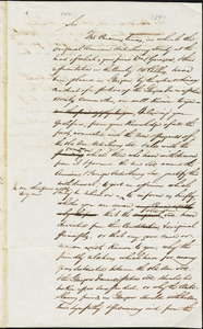 Letter, [Glasgow, Scotland], to George Thompson, [1841]