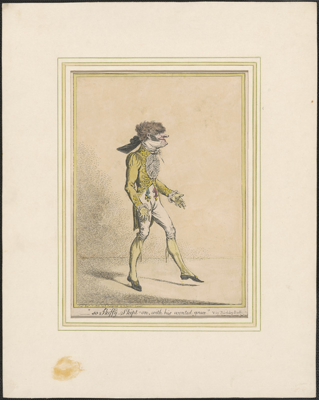 "so Skiffy-Skipt-on, with his wonted grace"