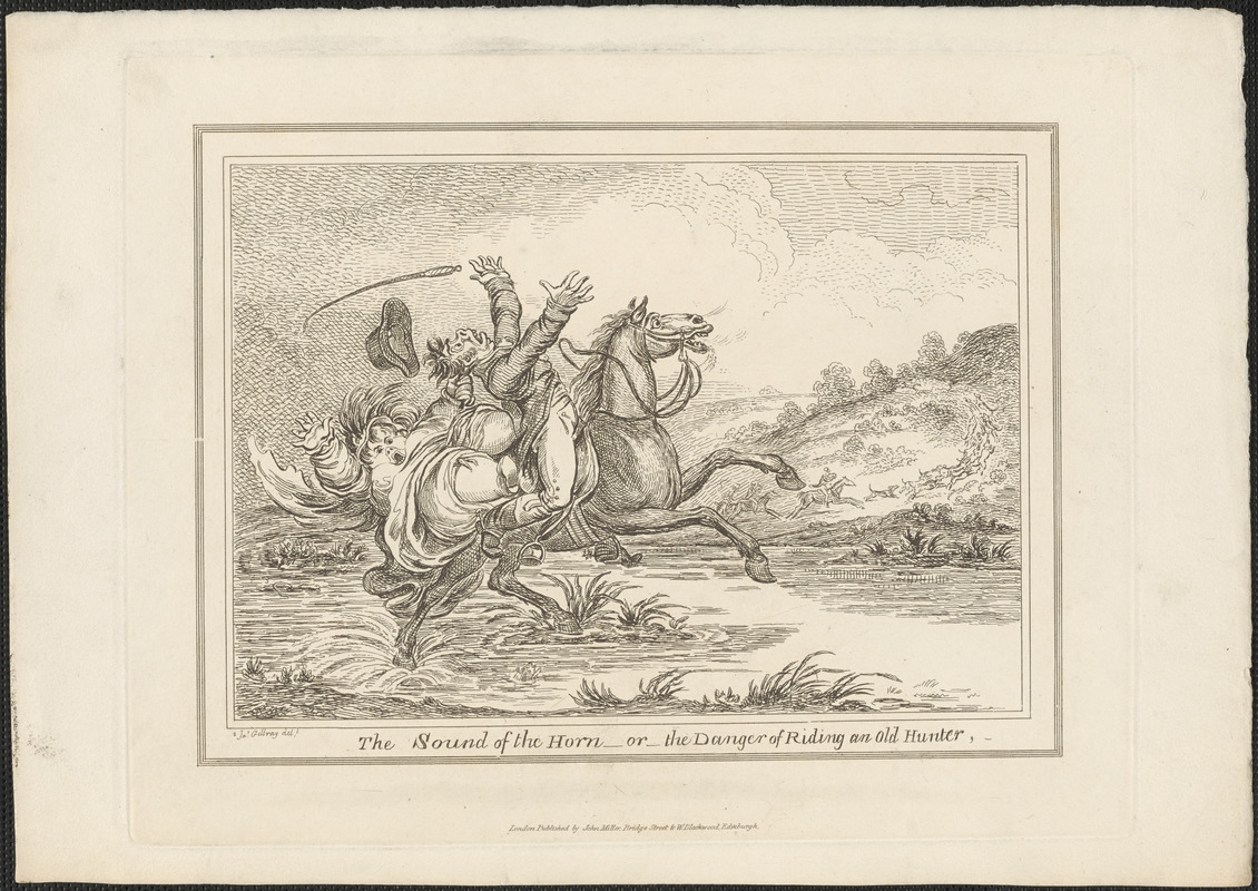 The sound of the horn - or - the danger of riding an old hunter