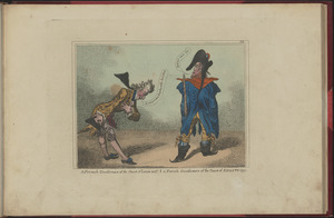 A French gentleman of the court of Louis XVIth. A French gentleman of the court of Égalité 1799