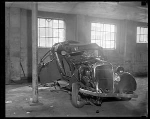 Wrecked car