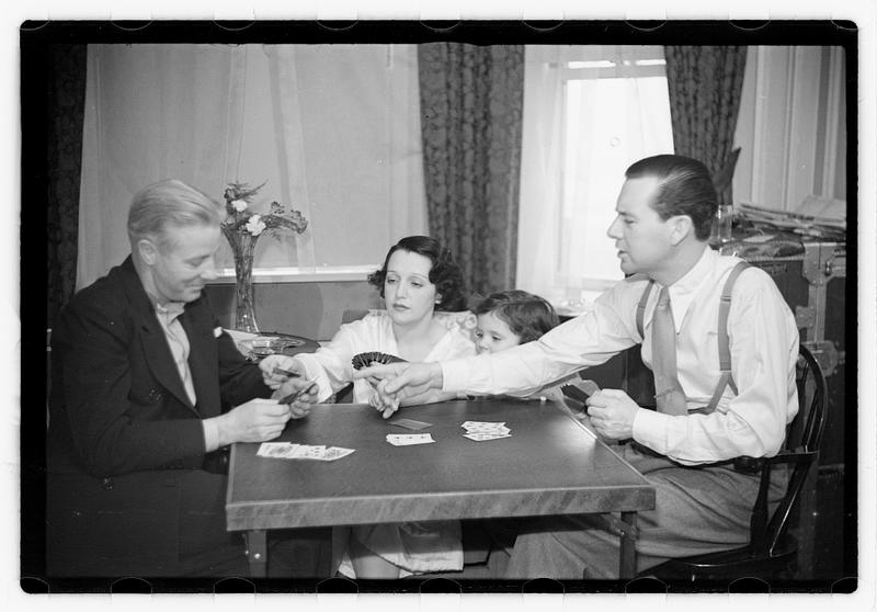 Bebe Daniels and family