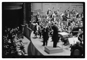 Balokovic violins with Boston Symphony, Koussevitzky conducting