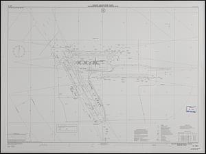 Airport obstruction chart, OC 5461, Houston Intercontinental Airport, Houston, Texas