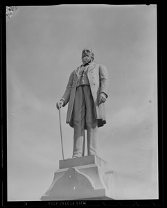 Stephen P. Patch monument, erected by Patch in 1887. Patch was farmer in Ashby.