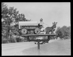 Mail box in Middleboro, Mass.