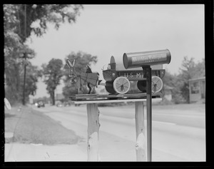 Mail box in Middleboro, Mass.