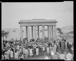 Plymouth Rock monument