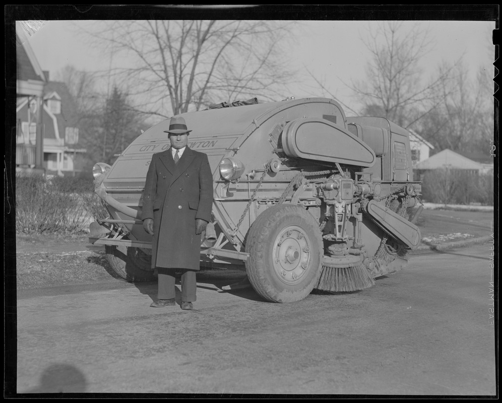 Street cleaning, City of Newton