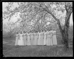Singers at the Apple Blossom Festival, Groton