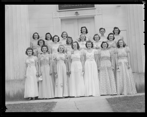 Singers at the Apple Blossom Festival, Groton, First Parish Meeting House