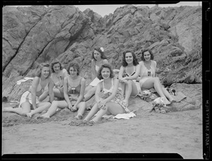 Girls at the beach