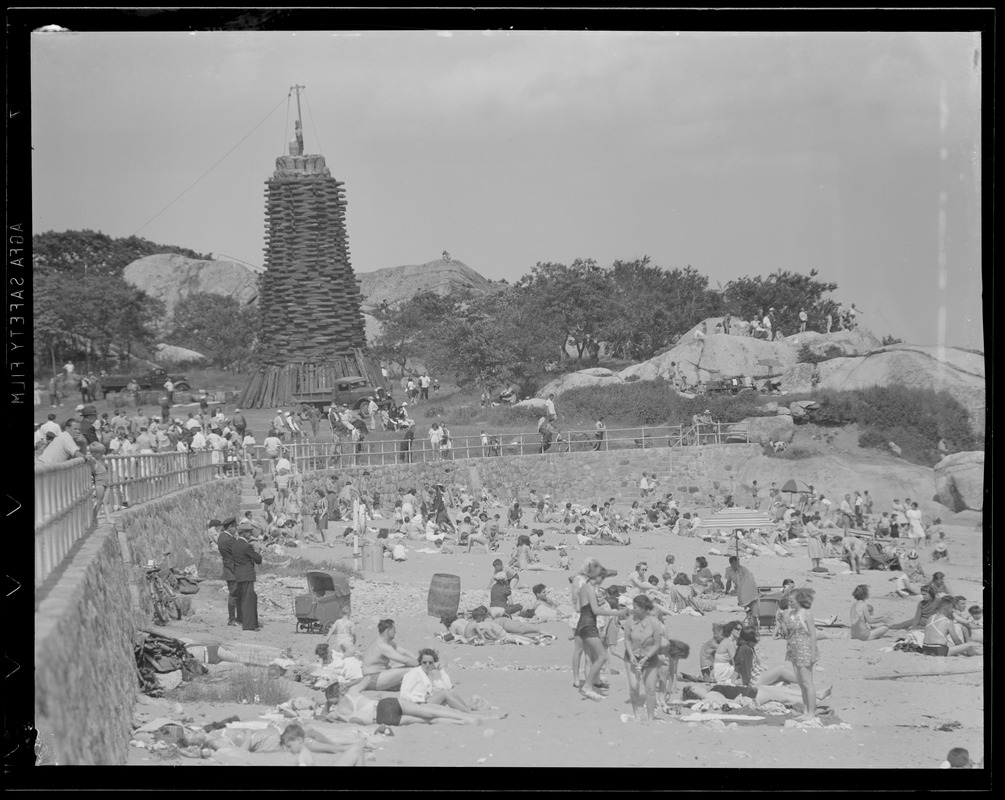 Beach scene - Nahant?