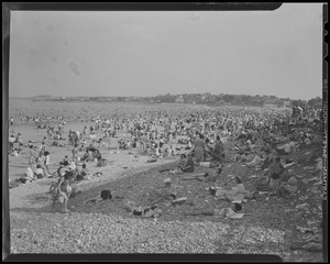 Crowded Revere Beach