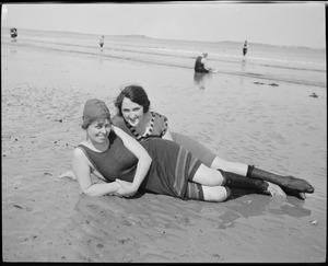 Bathing girls, Revere Beach