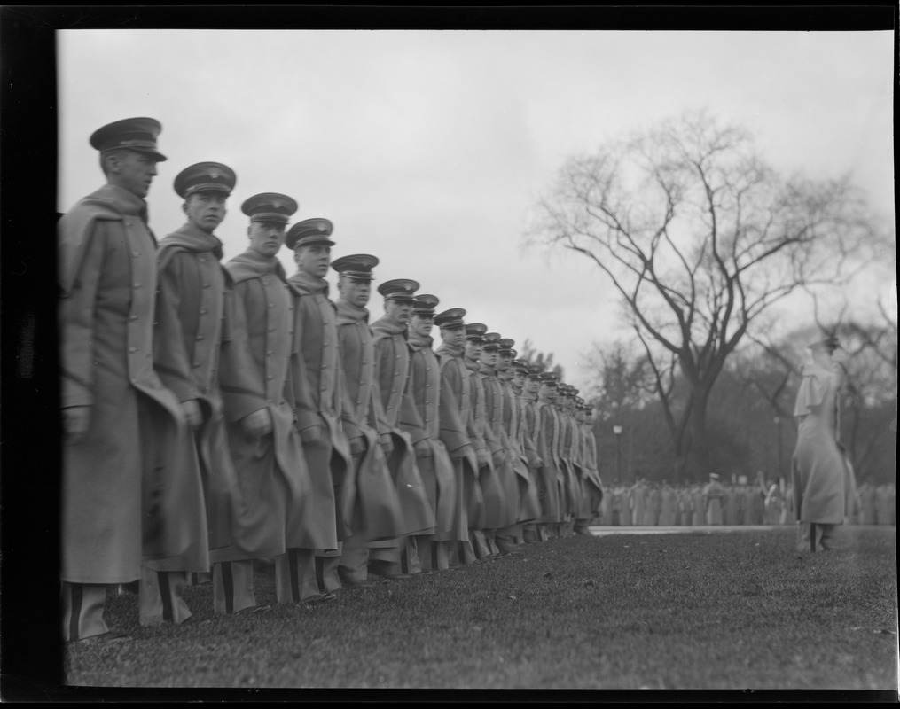 West Point cadets on Boston Common