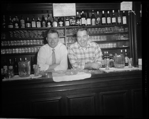 People: Tending bar