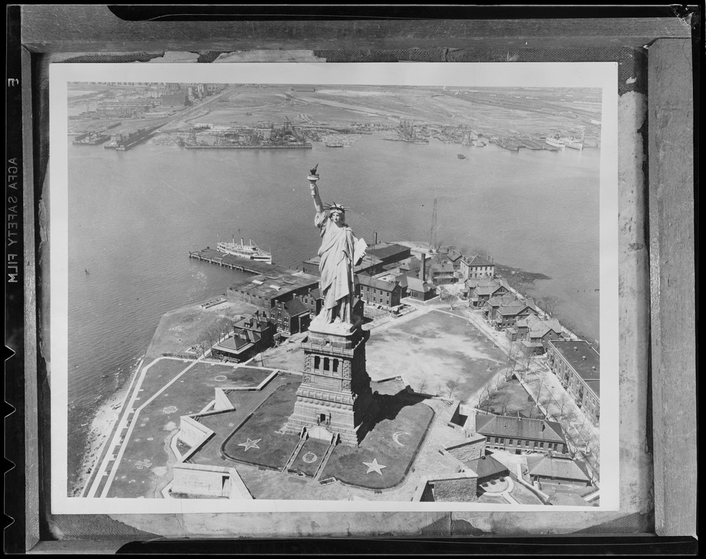 Statue of Liberty from the air
