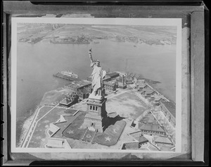 Statue of Liberty from the air