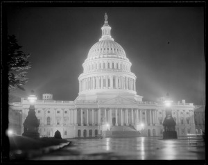 U.S. Capitol at night, Washington