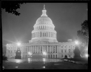 U.S. Capitol at night, Washington