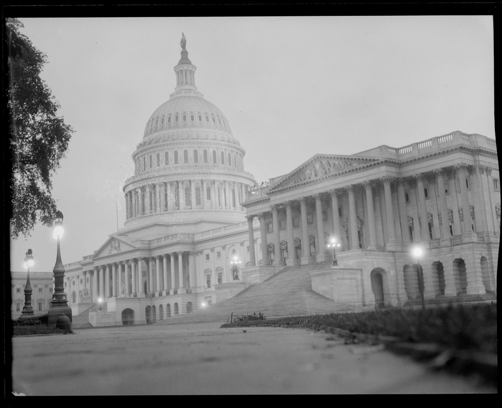 U.S. Capitol at night, Washington