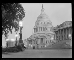 U.S. Capitol at night, Washington