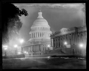 U.S. Capitol at night, Washington