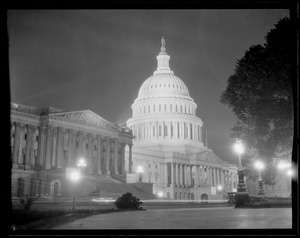 U.S. Capitol at night, Washington