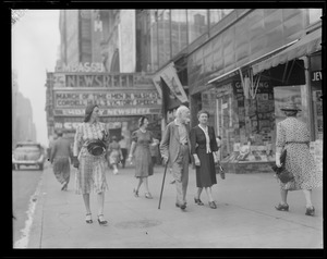 Street scenes in New York City