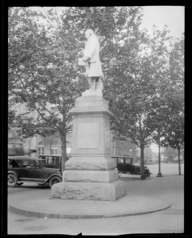 Franklin statue, Washington - Digital Commonwealth