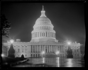 U.S. Capitol at night, Washington