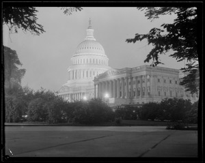 U.S. Capitol at night, Washington