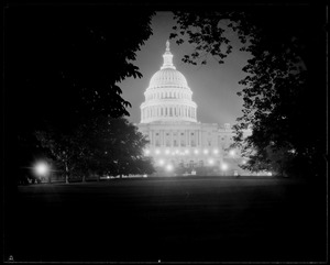 U.S. Capitol at night, Washington