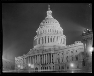 U.S. Capitol at night, Washington