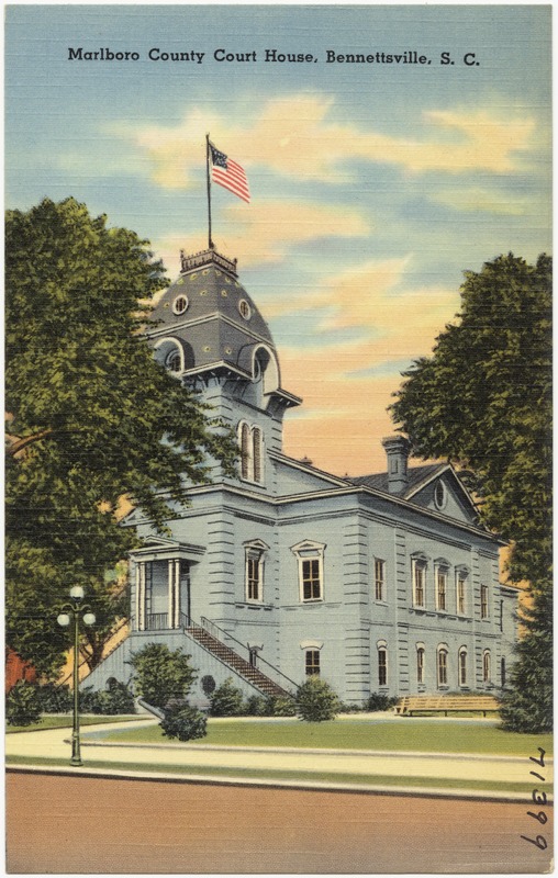 Marlboro Country Court House, S. C. Digital Commonwealth