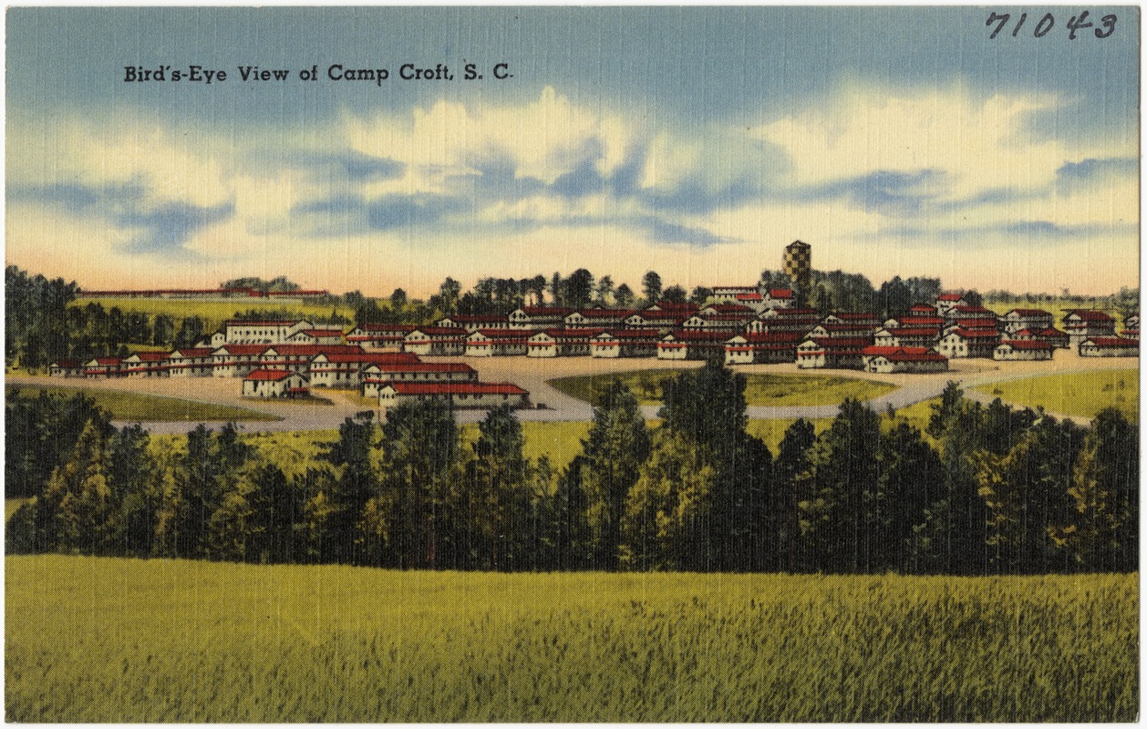 Bird's-eye view of Camp Croft, S. C.