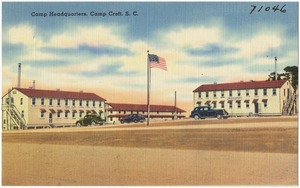 Camp headquarters, Camp Croft, S. C.